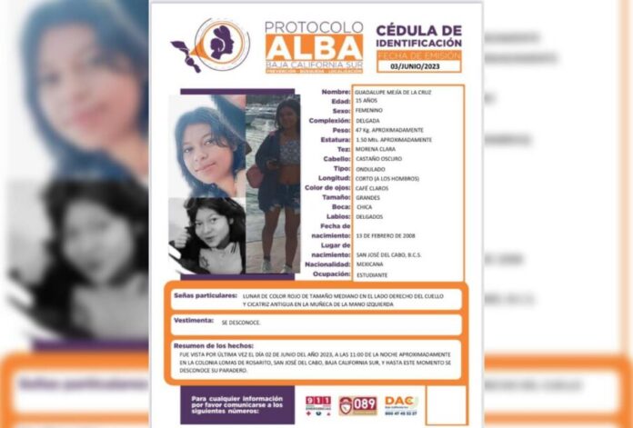 desapareció