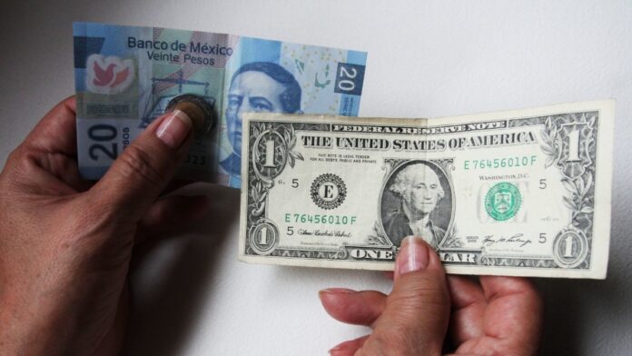 Frente al dólar