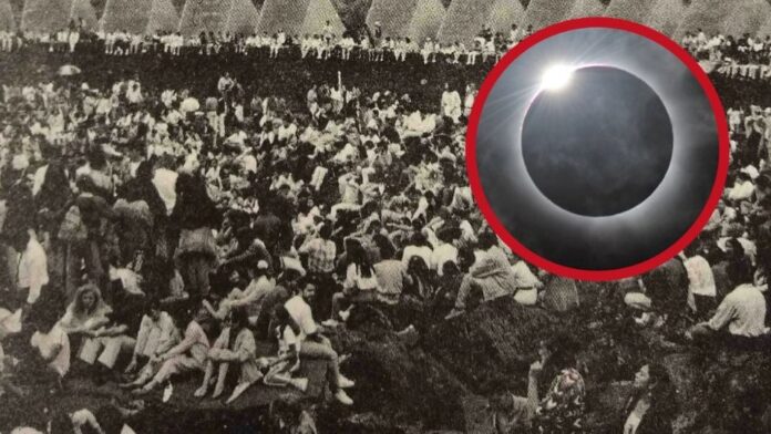 PRIMERA VEZ el eclipse